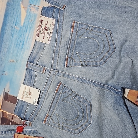 True Religion Skinny Jeans Size 26 NWT - Picture 6 of 8